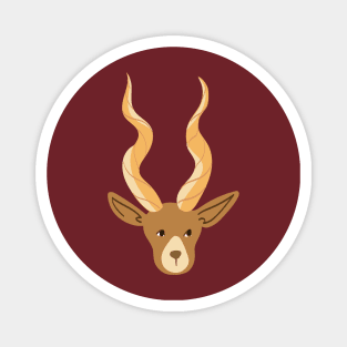 Deer with Antler Design Magnet